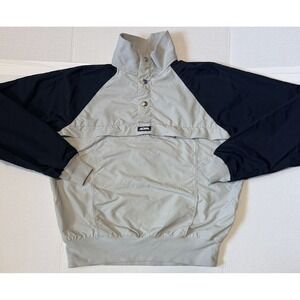 ALTRA Boulder Colorado USA - VTG Men's Windbreaker - Gray Black Pullover -Medium